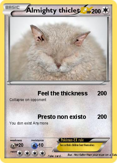 Pokemon Almighty thiclet