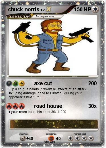Pokemon chuck norris