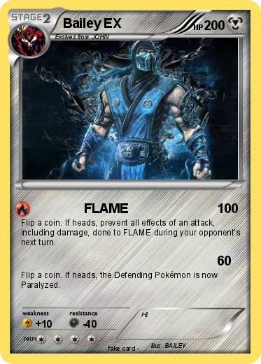 Pokemon Bailey EX