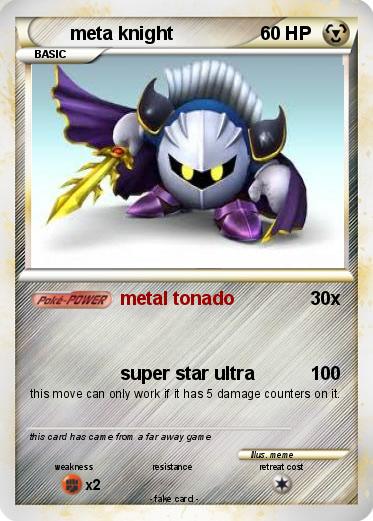 Pokemon meta knight