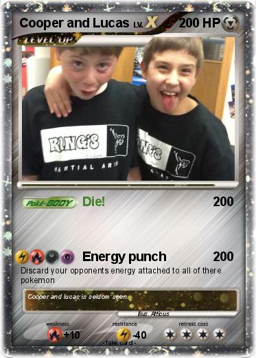 Pokemon Cooper and Lucas