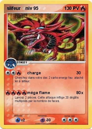 Pokemon slifeur    niv 95  