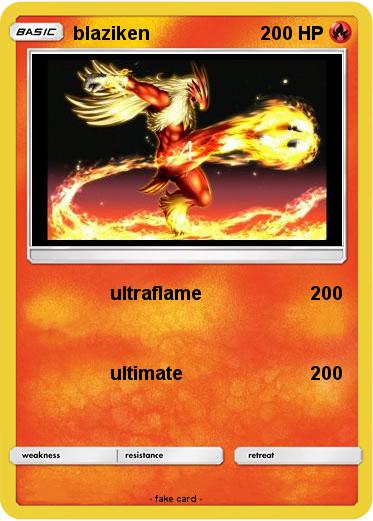 Pokemon blaziken