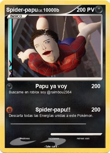 Pokemon Spider-papu