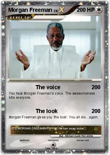 Pokemon Morgan Freeman