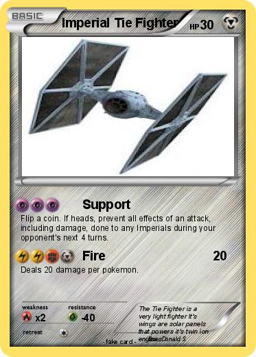 Pokemon Imperial Tie Fighter