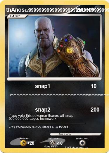 Pokemon thAnos