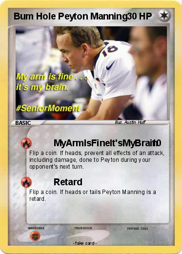 Pokemon Bum Hole Peyton Manning