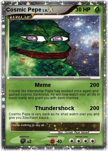 Pokemon Cosmic Pepe