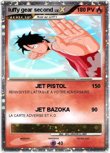 Pokemon luffy gear second