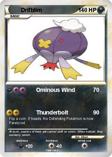 Pokemon Drifblim