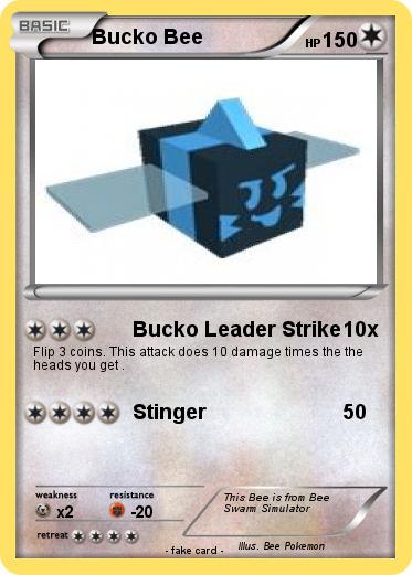 Pokemon Bucko Bee