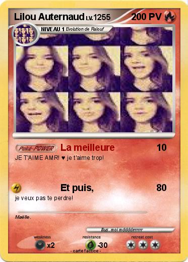 Pokemon Lilou Auternaud