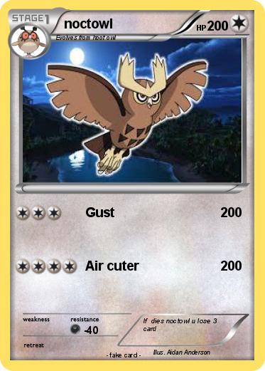 Pokemon noctowl