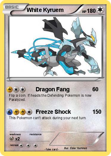 Pokemon White Kyruem
