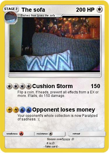 Pokemon The sofa