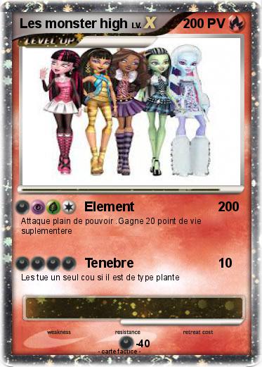 Pokemon Les monster high