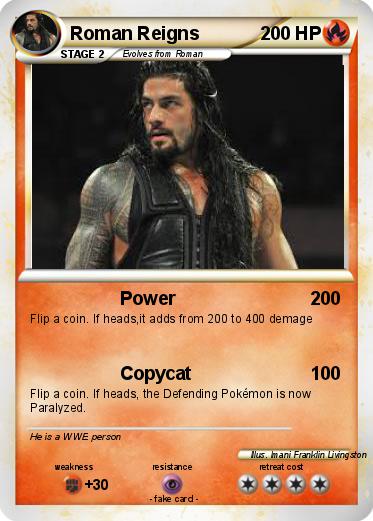Pokemon Roman Reigns