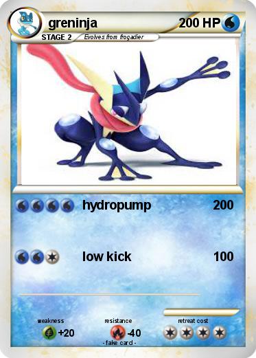 Pokemon greninja