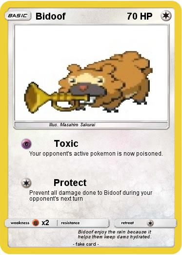 Pokemon Bidoof