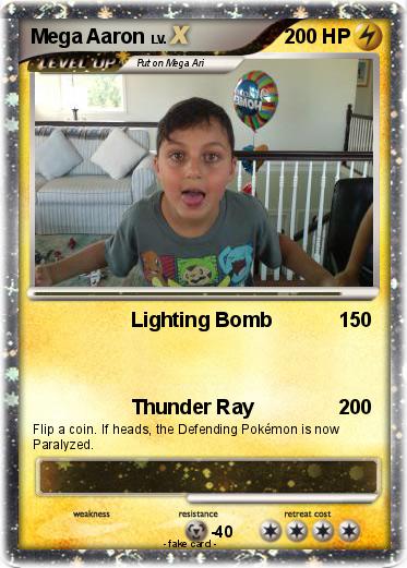 Pokemon Mega Aaron