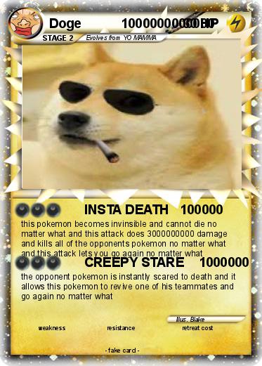 Pokemon Doge           1000000000000