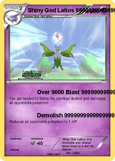 Pokemon Shiny God Latios 9999999999999999999999999999999999999999