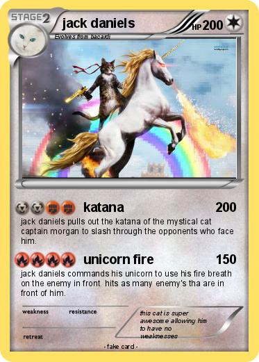 Pokemon jack daniels