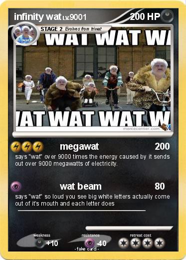 Pokemon infinity wat