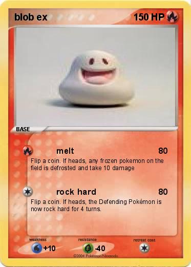 Pokemon blob ex
