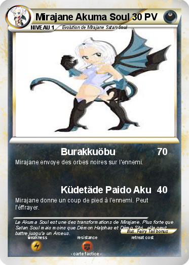 Pokemon Mirajane Akuma Soul