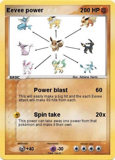Pokemon Eevee power