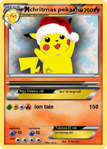 Pokemon chritmas pekachu