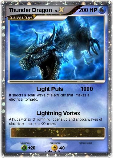 Pokemon Thunder Dragon