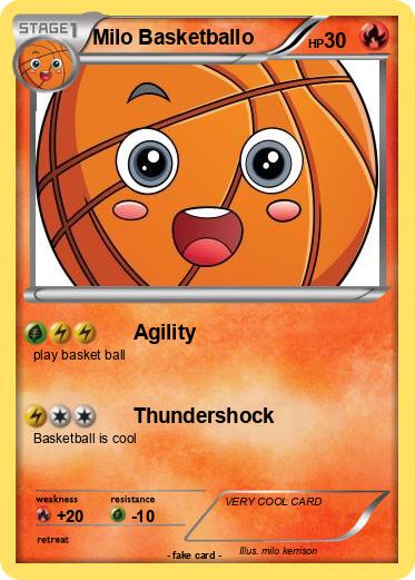 Pokemon Milo Basketballo