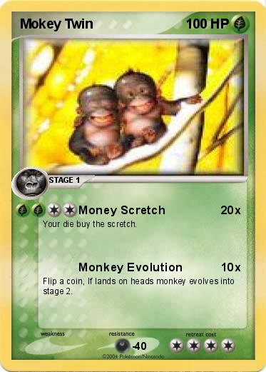 Pokemon Mokey Twin