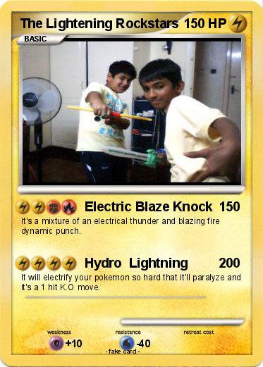Pokemon The Lightening Rockstars
