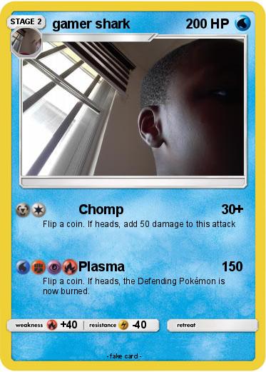 Pokemon gamer shark