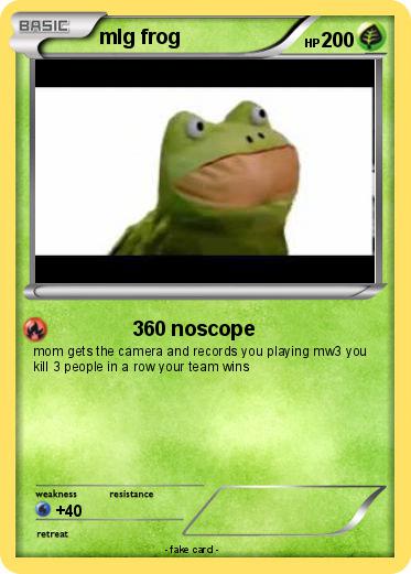 Pokemon mlg frog