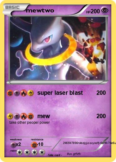 Pokemon mewtwo