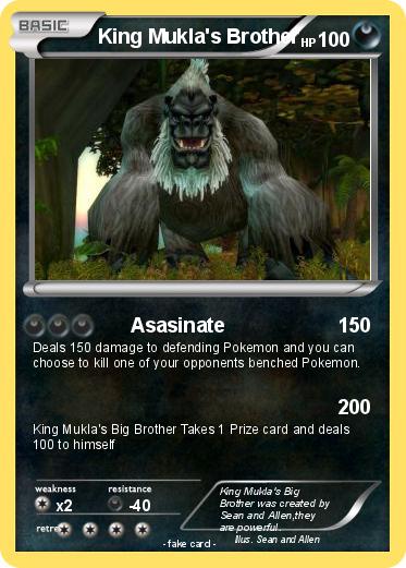 Pokemon King Mukla's Brother