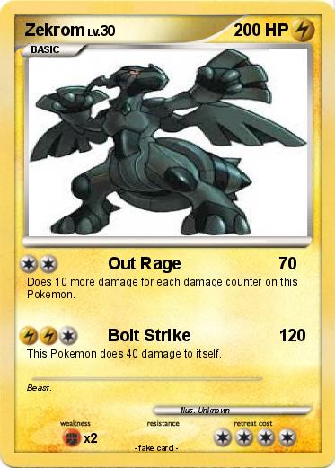 Pokemon Zekrom