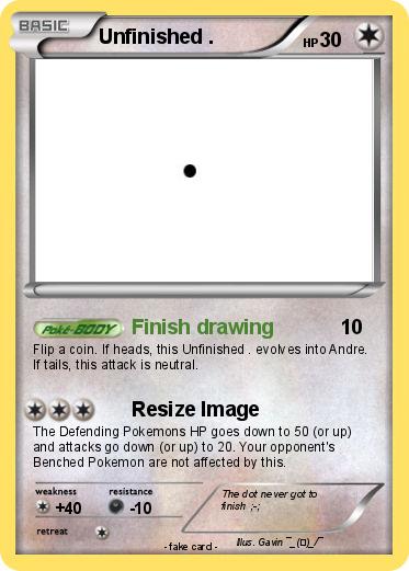 Pokemon Unfinished .