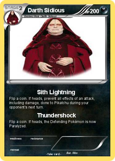 Pokemon Darth Sidious