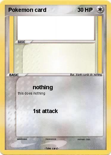 Pokemon Pokemon card
