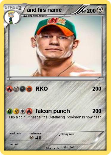 Pokemon and his name