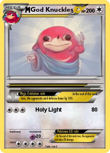 Pokemon God Knuckles