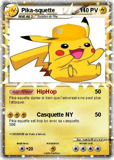 Pokemon Pika-squette