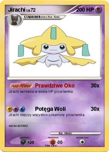 Pokemon Jirachi