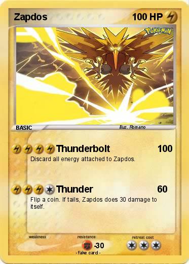 Pokemon Zapdos